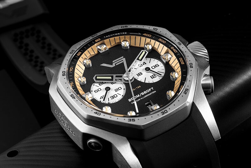 Vostok Europe Atomic Age Chronograph VK64-​640A698 Horlogewatch