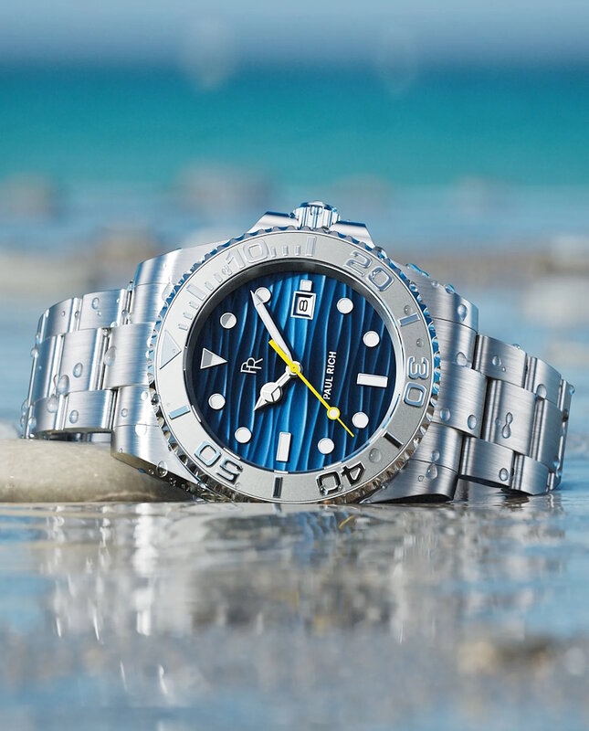 Paul Rich Crystal Bay Azure Sea Horlogewatch