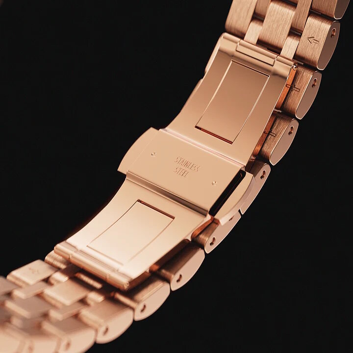 Paul Rich Crystelle Rose Gold Silver Horlogewatch