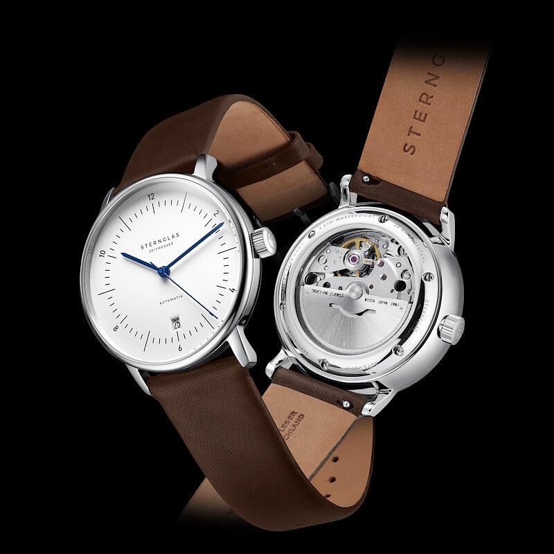 Sternglas Naos White Automatic S02-NA44-PR04