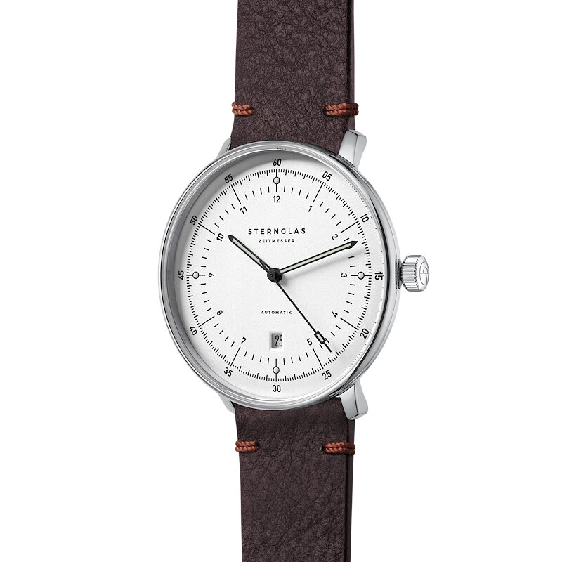Sternglas Hamburg Silver Automatic S02-HH47-VI11 Horlogewatch
