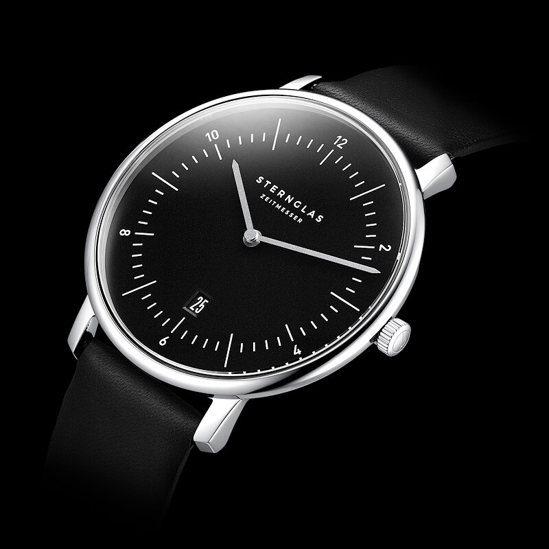 Sternglas Naos XL Piano Black S01-NX53-PR07 Dial Horlogewatch