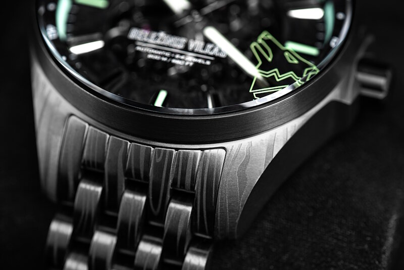 Vostok Europe Gelezinis Vilkas 2026 Limited Edition Automatic Strap NH72-326D777 Horlogewatch