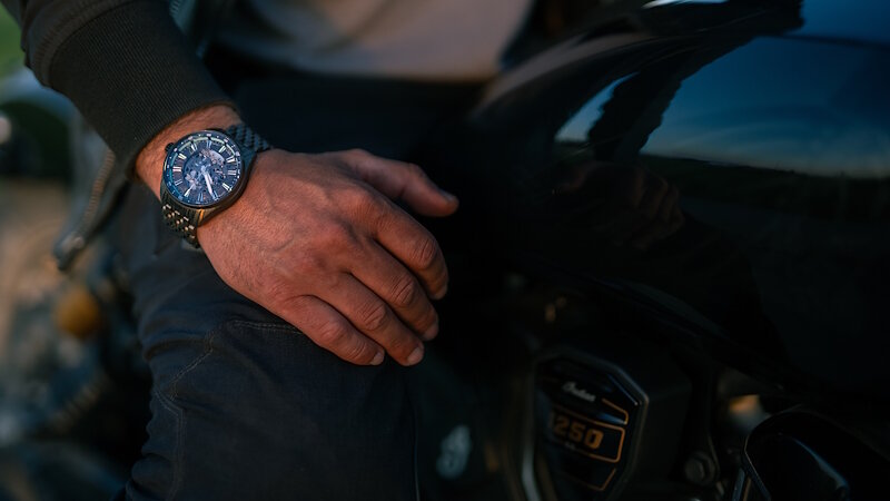 Vostok Europe Gelezinis Vilkas 2026 Limited Edition Automatic Wristshot NH72-326D777