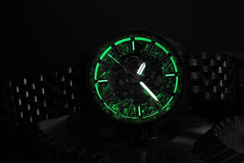Vostok Europe Gelezinis Vilkas 2026 Limited Edition Automatic Luminous NH72-326D777 Horlogewatch