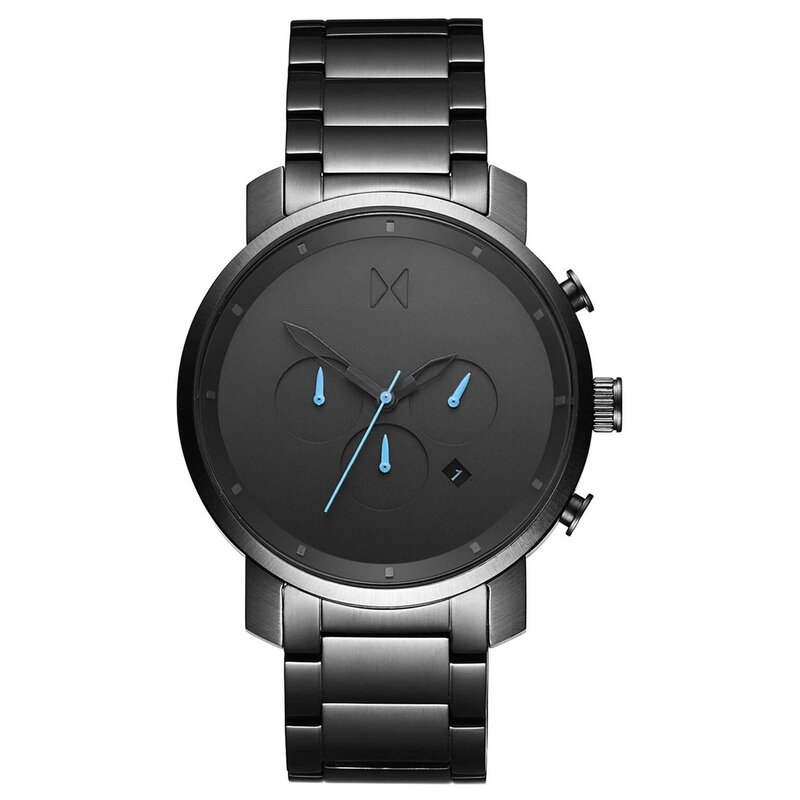 MVMT Chrono Gunmetal 45mm D&shy;-MC01&shy;-GU Horlogewatch.nl