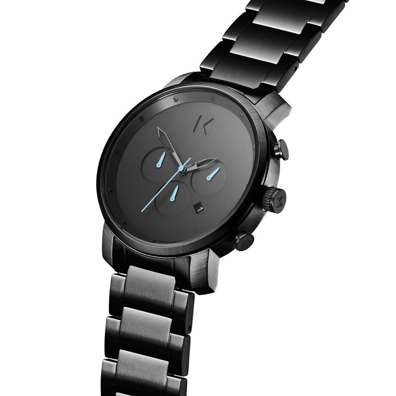 MVMT Chrono Gunmetal 45mm D&shy;-MC01&shy;-GU Horlogewatch.nl