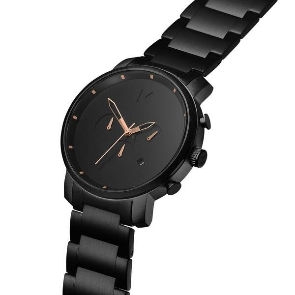 MVMT Chrono Black Rose 45mm D&shy;-MC01-&shy;BBRG Horlogewatch.nl