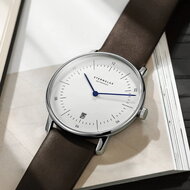 Sternglas Naos White Silver Horlogewatch