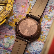 Sternglas Hamburg Dark Blue Bronze Automatic S02-HH27-VI17 Horlogewatch