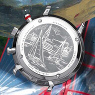 Sternglas Hamburg Chrono Silver S01-HC10-VI11 Horlogewatch