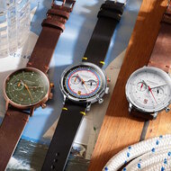 Sternglas Hamburg Chrono Silver S01-HC10-VI11 Horlogewatch