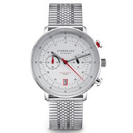 Sternglas Hamburg Chrono Silver SuperSlim S01-HC10-ME08 Horlogewatch