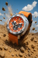 Vostok Europe Systema Periodicum Neon Chronograph VK67-650A723 Horlogewatch