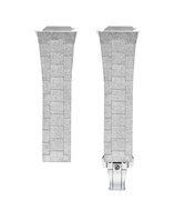Paul Rich Star Dust I Frosted Silver Watchband 42 mm - Silver 22 mm Horlogewatch