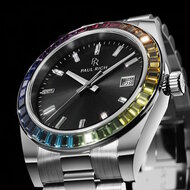 Paul Rich Legacy Limited Edition Rainbow Silver Horlogewatch