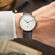 Sternglas Naos Edition Heritage White S01-NAE02-BR01 Horlogewatch