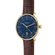 Sternglas Hamburg Dark Blue Gold Edition Marine Automatic S02-HHM07-HE01 Horlogewatch