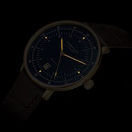 Sternglas Hamburg Dark Blue Gold Edition Marine Automatic S02-HHM07-HE01 Horlogewatch