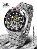 Vostok Europe Systema Periodicum Sulfur Chronograph VK67-650E725B Horlogewatch