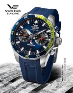 Vostok Europe Rocket N1 Chronograph Quartz 6S21-225A708 Horlogewatch