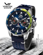 Vostok Europe Rocket N1 Chronograph Quartz 6S21-225A708 Horlogewatch