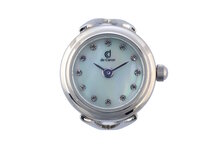De Caron Ring Horloge Zilver 1753-S2 Horlogewatch