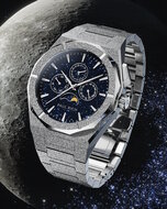 Paul Rich Moonphase Frosted Star Dust II Silver Horlogewatch