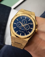 Paul Rich Moonphase Frosted Star Dust II Gold