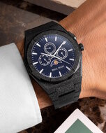 Paul Rich Moonphase Frosted Star Dust II Black Horlogewatch