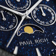 Paul Rich Moonphase Frosted Star Dust II Black Horlogewatch
