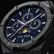 Paul Rich Moonphase Frosted Star Dust II Black Horlogewatch
