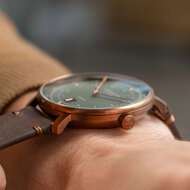 Sternglas Hamburg Pro Automatic Dark Green Bronze S02-HP35-VI19 Horlogewatch