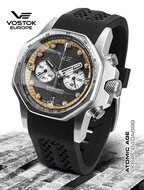 Vostok Europe Atomic Age Chronograph VK64-​640A698 Horlogewatch