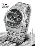 Vostok Europe Atomic Age Multifunction YM86-640A695-B Horlogewatch