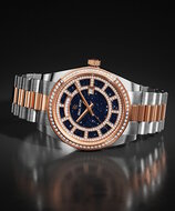 Paul Rich Crown Legacy Silver Rose Gold Aventurine Blue Horlogewatch