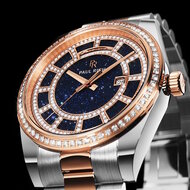 Paul Rich Crown Legacy Silver Rose Gold Aventurine Blue Dial Horlogewatch