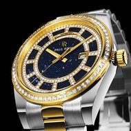 Paul Rich Crown Legacy Silver Gold Aventurine Blue Horlogewatch