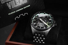 Vostok Europe Gelezinis Vilkas 2026 Limited Edition Automatic Wristshot Box NH72-326D777 Horlogewatch