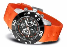 Firefox Rubber Thing FFS310-107 Siliconen Oranje Chronograaf Horlogewatch.nl