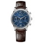 Vescari Chestor Steel Blue - Brown Croco Horlogewatch.nl