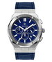 Paul Rich Motorsport Carbon Fiber Silver Blue Leather Chrono Horlogewatch.nl