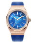 Paul Rich Heart Of The Ocean Blue Rose Gold Horlogewatch.nl