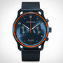 Detomaso Sorpasso Chronograph Velocit&agrave; Blue Orange D02-35-09 Horlogewatch.nl