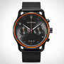 Detomaso Sorpasso Chronograph Limited Edition Velocit&agrave; Black Orange D02-23-24 Horlogewatch.nl