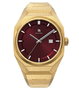 Paul Rich Red Howlite Steel Elements Horlogewatch