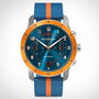 Detomaso Venture Chronograph Limited Edition Blue Orange D11-03-34 Horlogewatch