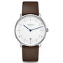 Sternglas Naos White Silver Horlogewatch