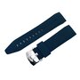 Vostok Europe Lunokhod 2 Silicone Strap - Polished Buckle Dark Blue 25 mm Horlogewatch