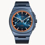 Detomaso Voltre Chronograph First Edition Blue Orange D14-01-75 Horlogewatch